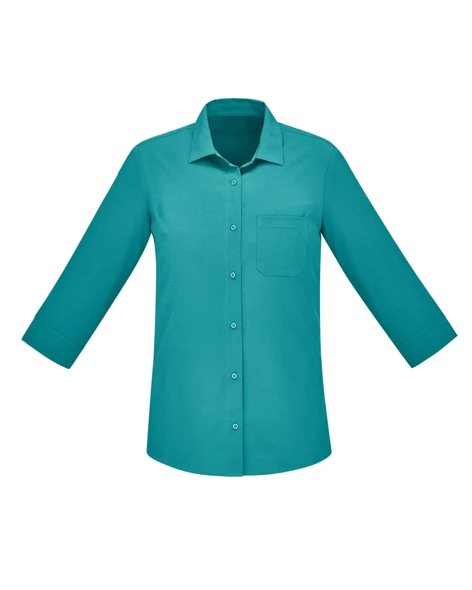 BizCare Women's Easy Stretch 3/4 Sleeve Shirt CS951LT